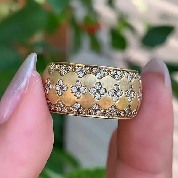 Italian Vintage Art Deco Ring