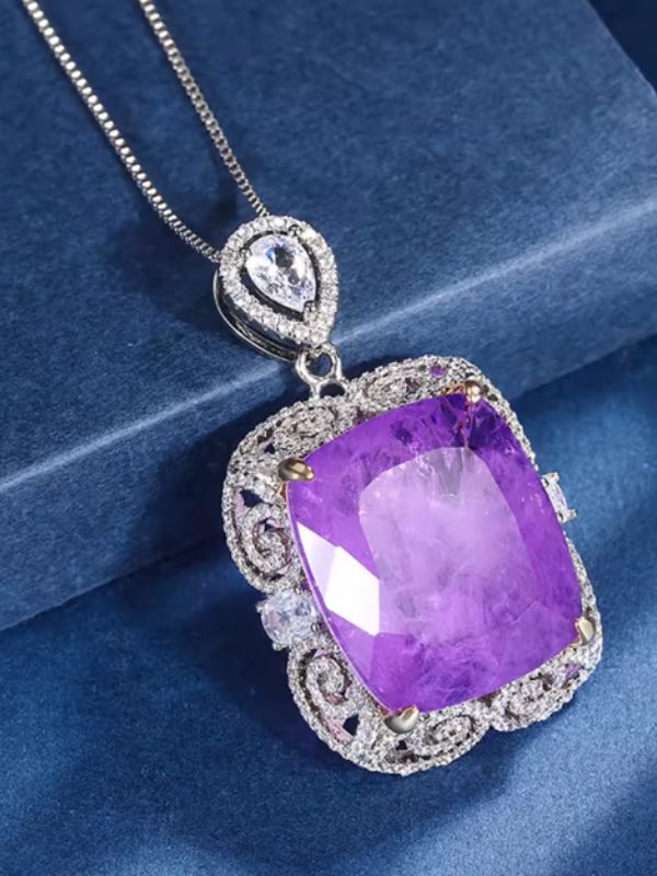 Vintage Amethyst Necklace