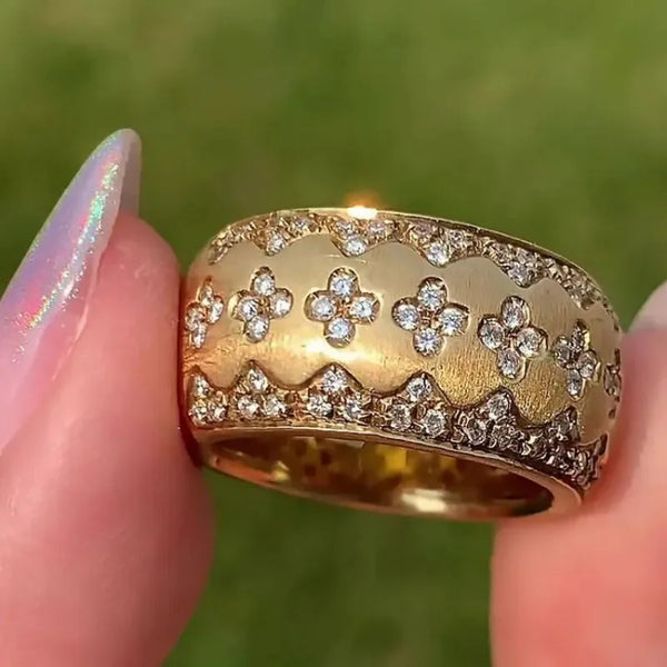 Italian Vintage Art Deco Ring
